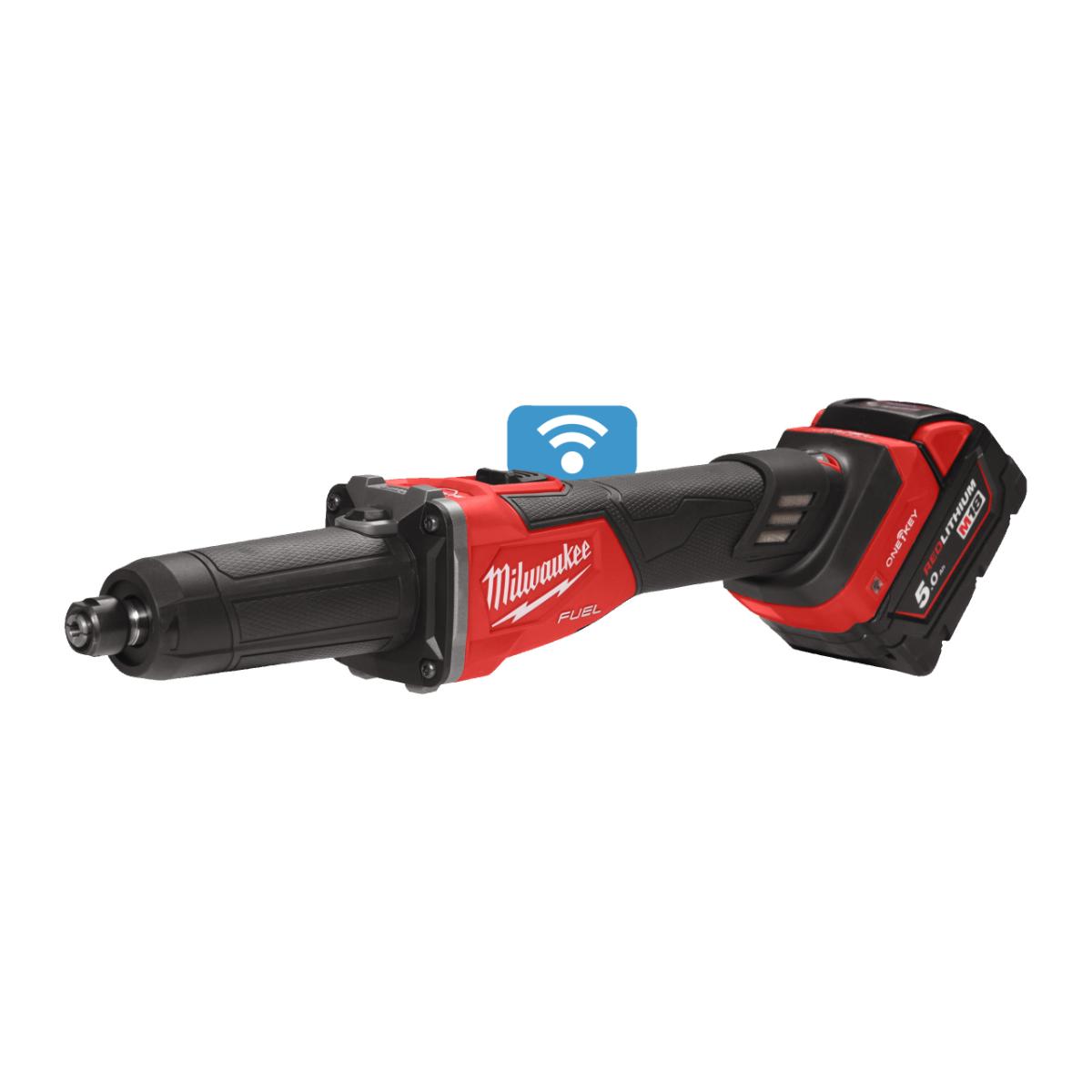 Milwaukee ONE KEY Akku-Geradschleifer mit Drehzahlelektronik M18FDGROVB-502X