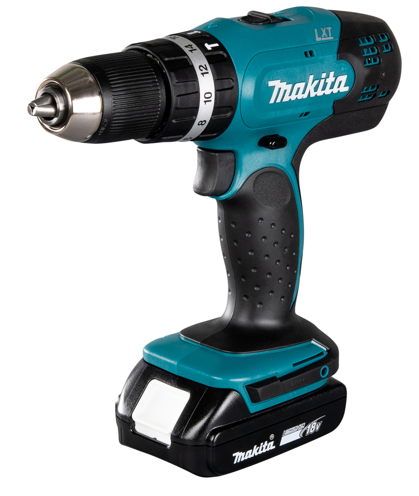 Makita Akku-Kombo-Kit 18V 4x Maschinen + 2x Akkus + Ladegerät - DLX4093