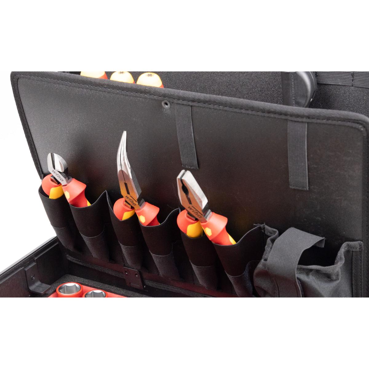 Wiha Werkzeugkoffer Set L eMobility 62-teiliges Set