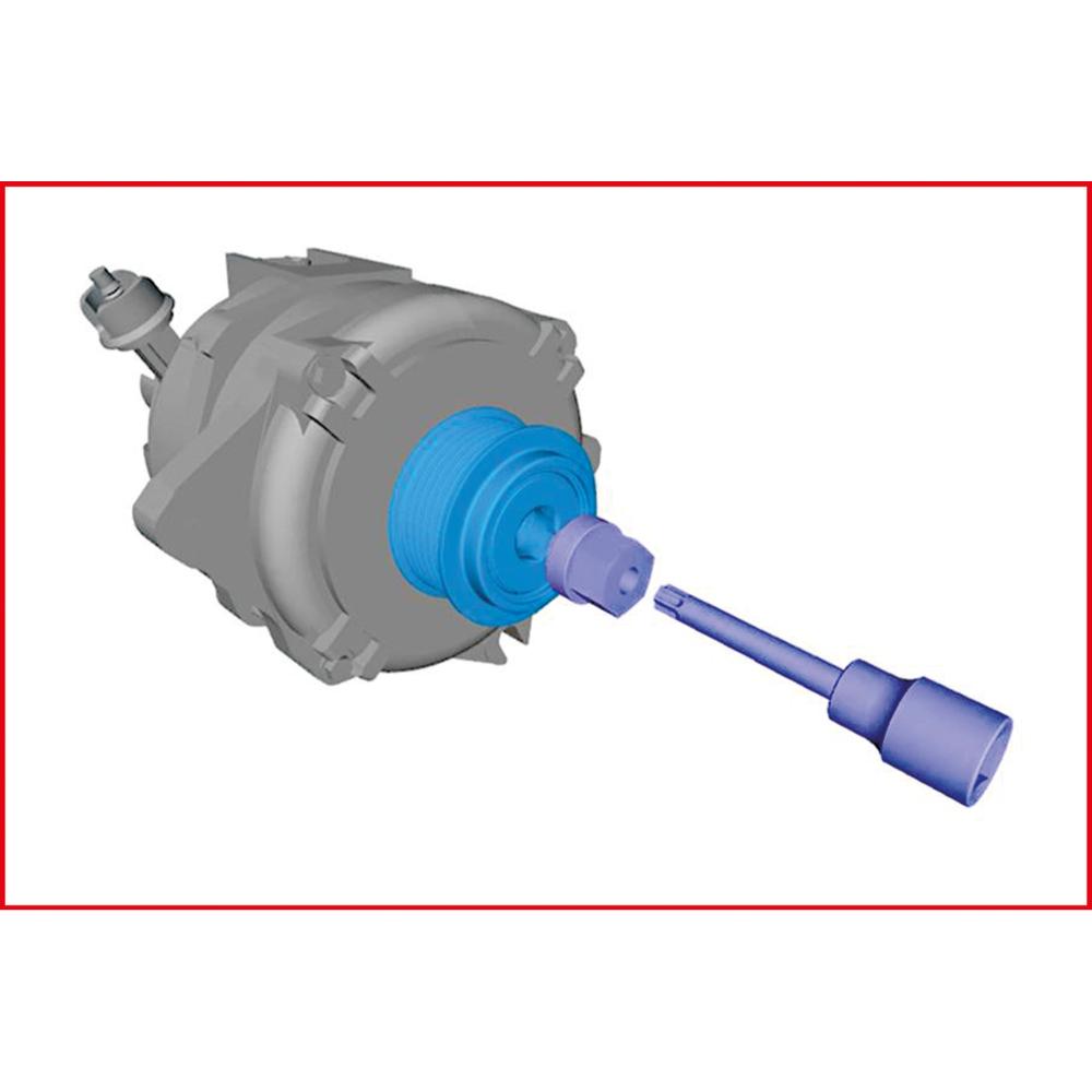 KS Tools Lichtmaschinen-Kombischlüssel-Satz, 2-tlg