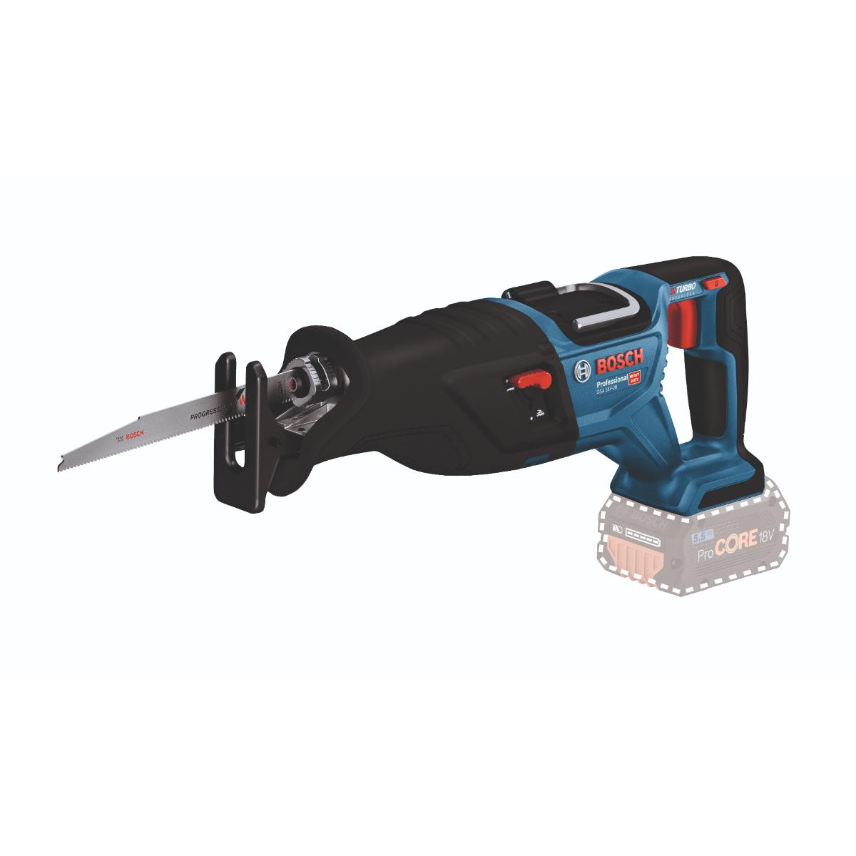 Bosch Combo Kit Set mit 3x 18V: GSB 18V-110C/GKS 18V-68GC /GSA 18V-28 /3 x Akku