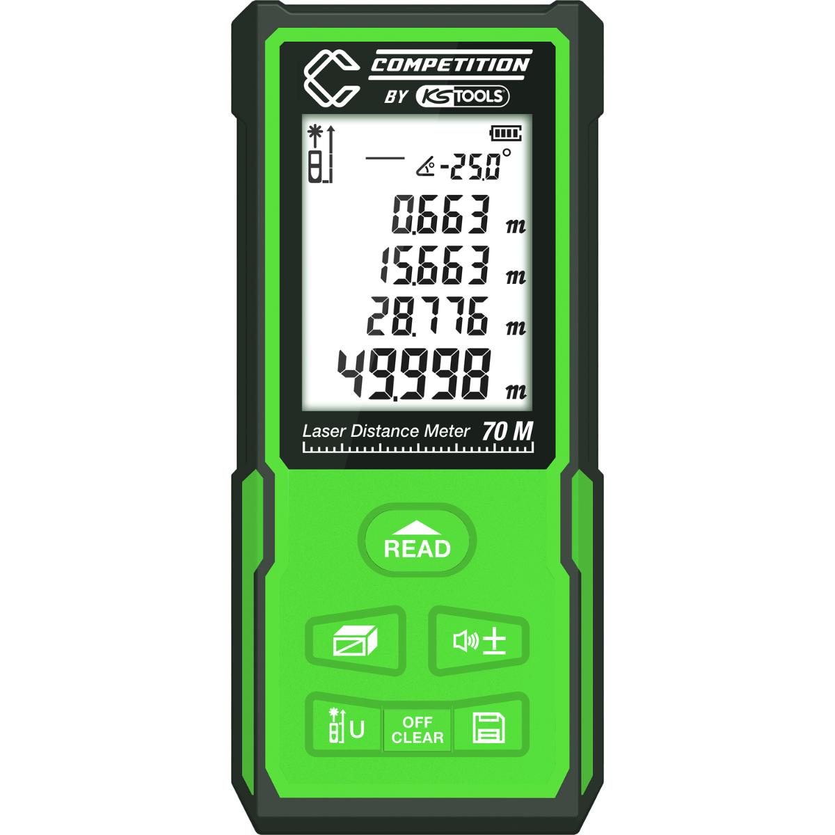 COMPETITION Laser-Entfernungsmesser bis 70 Meter