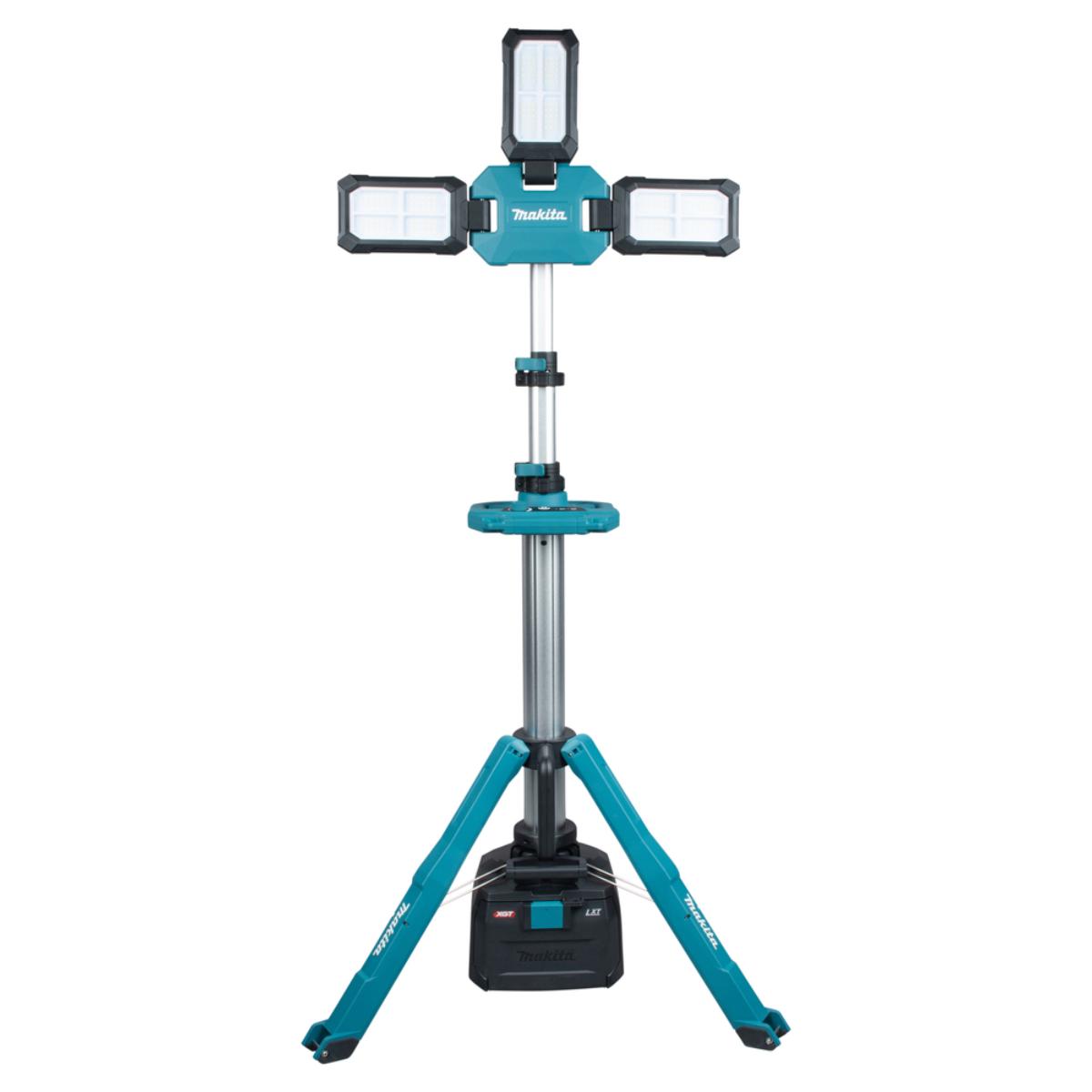 Makita Akku-LED-Baustrahler XGT 40V max. LXT 18V 1.100-15.000 lm 400-5.000 lx IP56