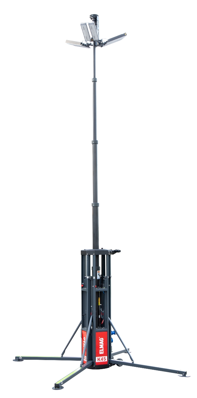 ELMAG Mobiler Pneumatik-Lichtmast K45-360