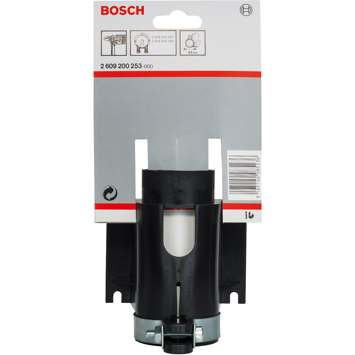 Bosch Wasserpumpenhalter, passend zu Wasserpumpen 2 609 200 251, 2 609 200 252