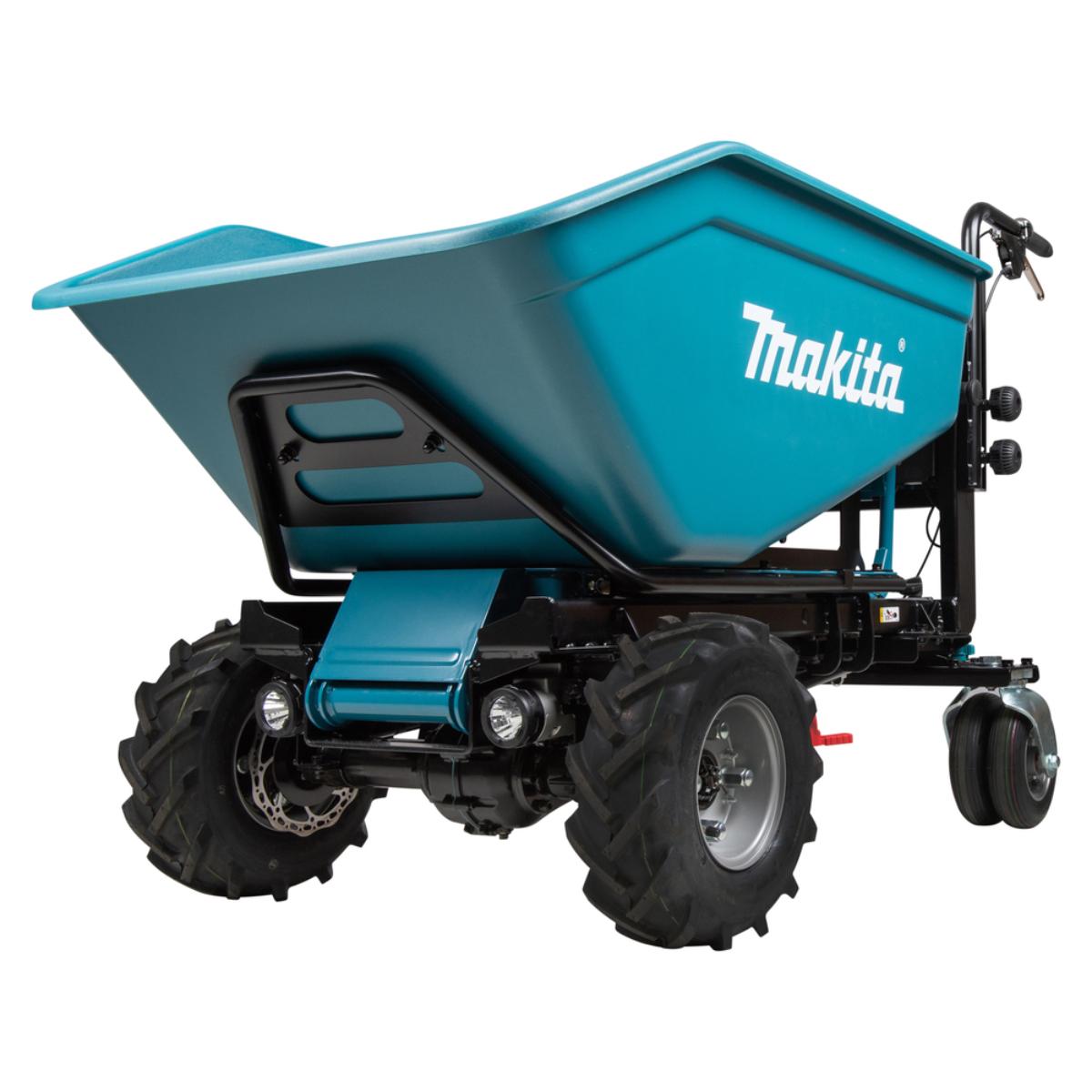 Makita Akku-Schubkarre 2x18V - 300 kg - 0-1,5/3,5 km/h - DCU602Z