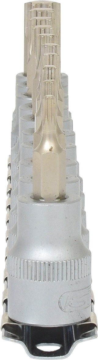 KS Tools 3/8" Bit-Stecknuss-Satz Torx, 10-tlg, T10-T55