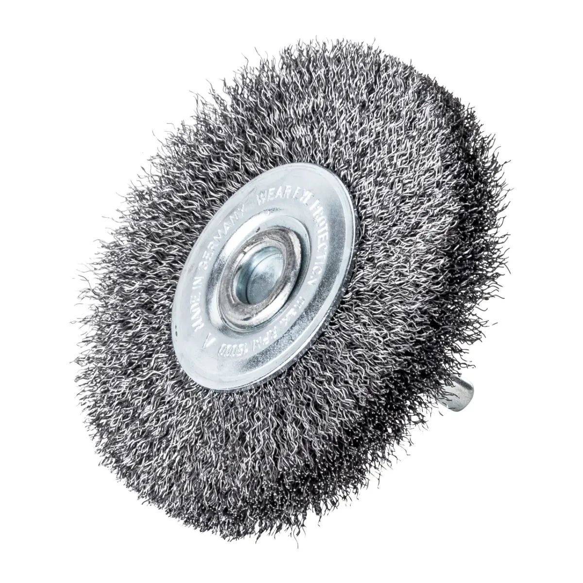 Milwaukee Rundbürste für Geradschleifer, gewellt, Stahl 60 x 13 x 0,3 mm, 6 mm Schaft