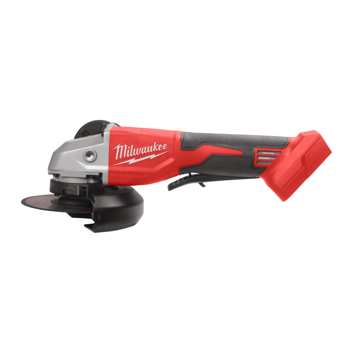 Milwaukee Akku-Winkelschleifer 125mm mit Paddleschalter M18BLSAG125XPD-0