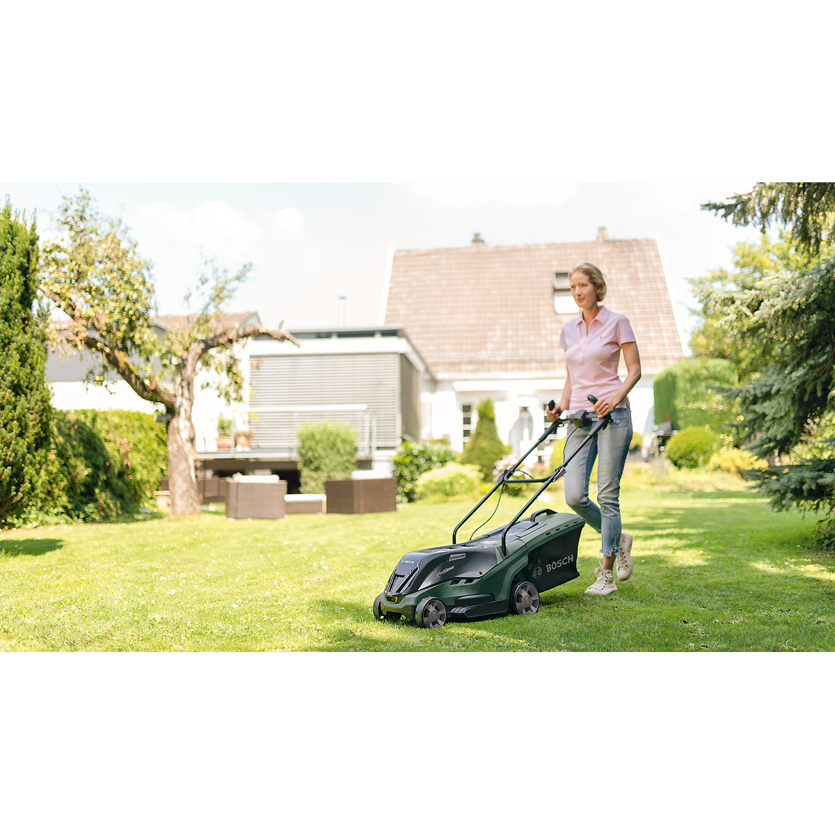 Bosch Akku-Rasenmäher UniversalRotak 36-550, Solo Version