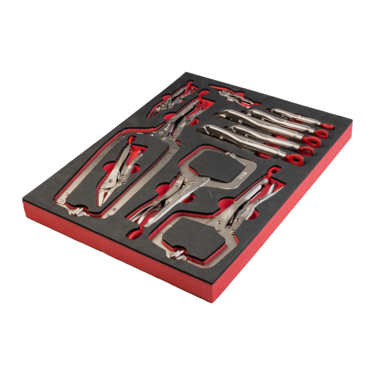 Milwaukee 11-teilige Gripzangen Einlage für Werkstattwagen 78cm