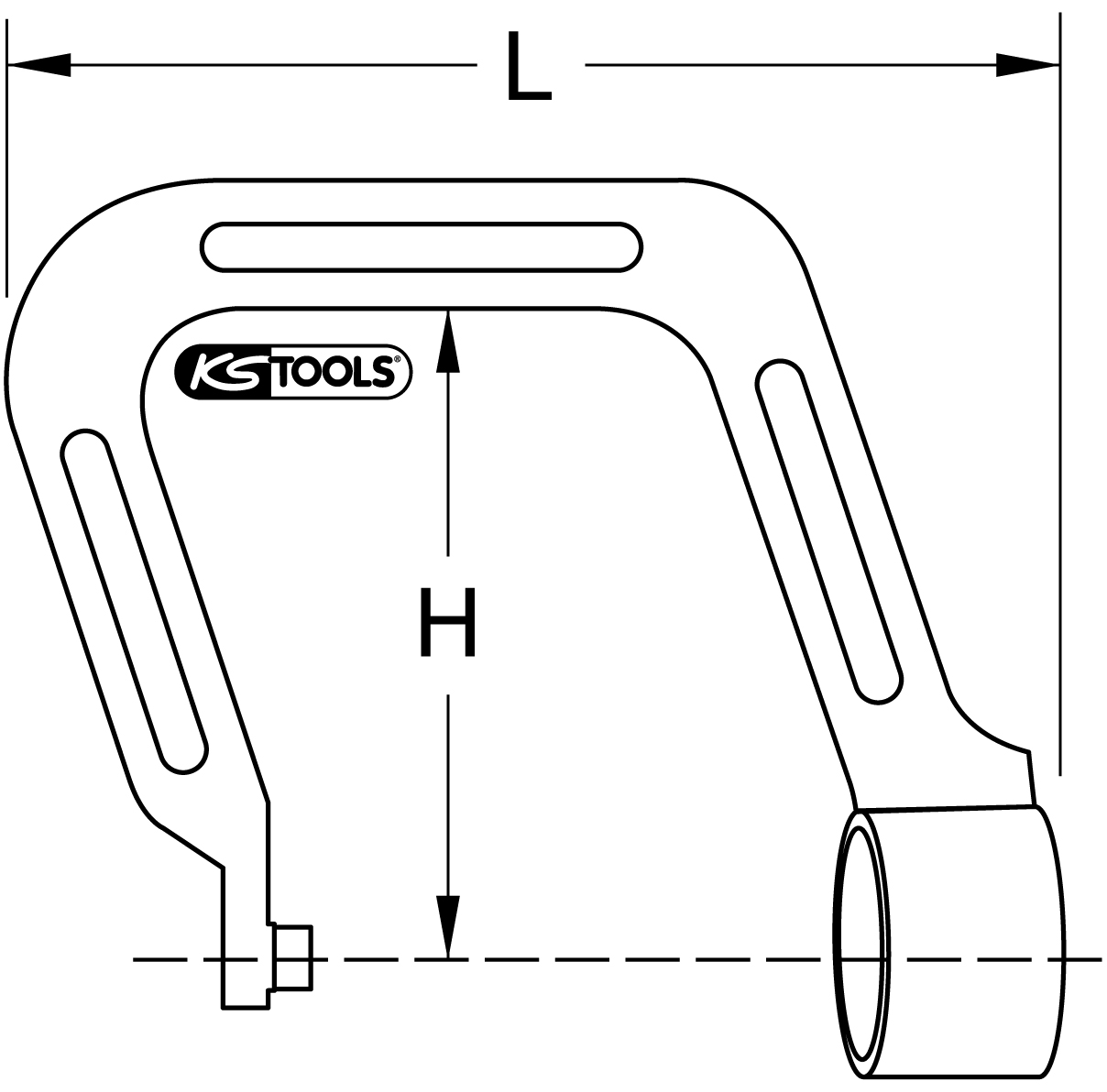 KS Tools Bügel, klein, für Fastdrill