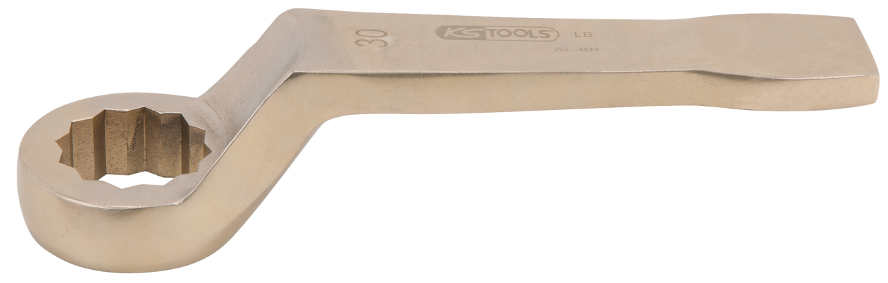 KS Tools BRONZEplus Schlag-Ringschlüssel gekröpft