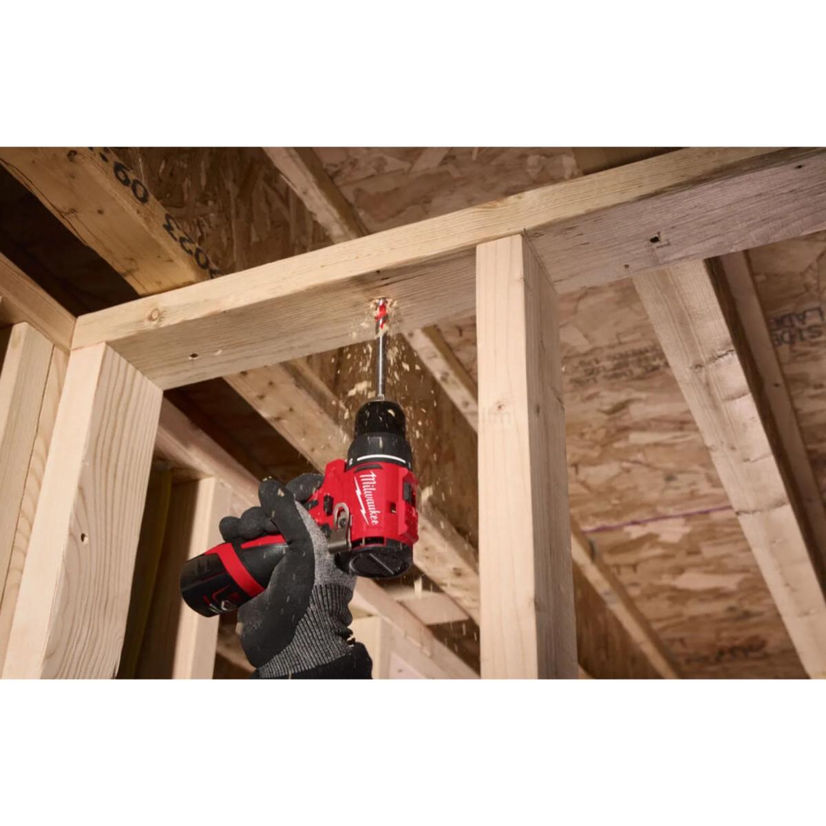 Milwaukee M12 Bürstenloser Akku-Bohrschrauber Kit M12BLDDRC-201C