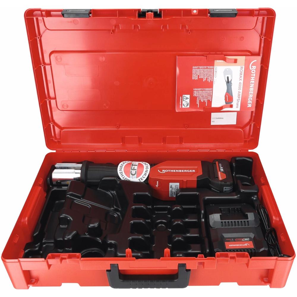 ROTHENBERGER ROMAX 4000 Basic Set 4Ah, EU AMPShare