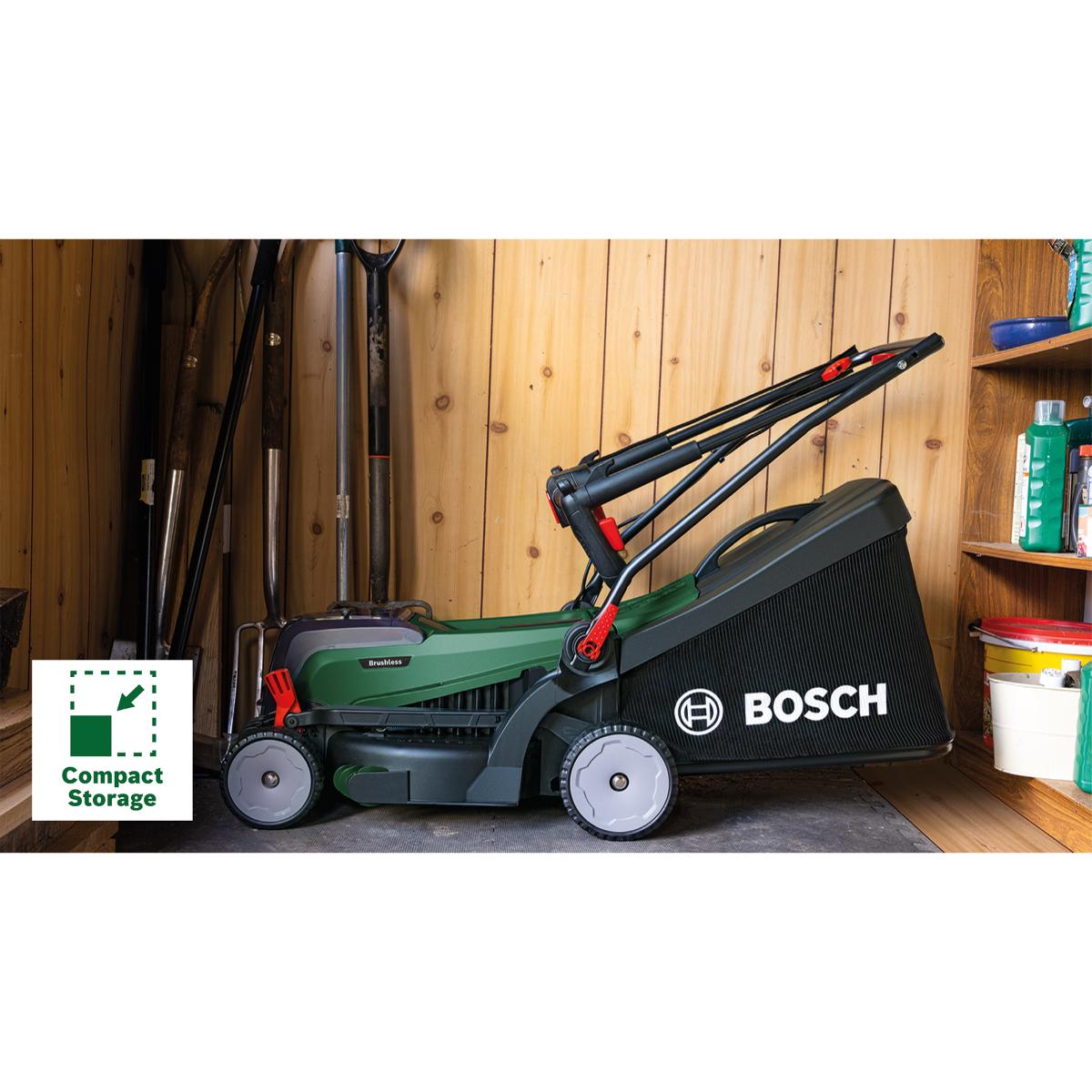 Bosch Akku-Rasenmäher UniversalRotak 2x18V-37-550, Solo