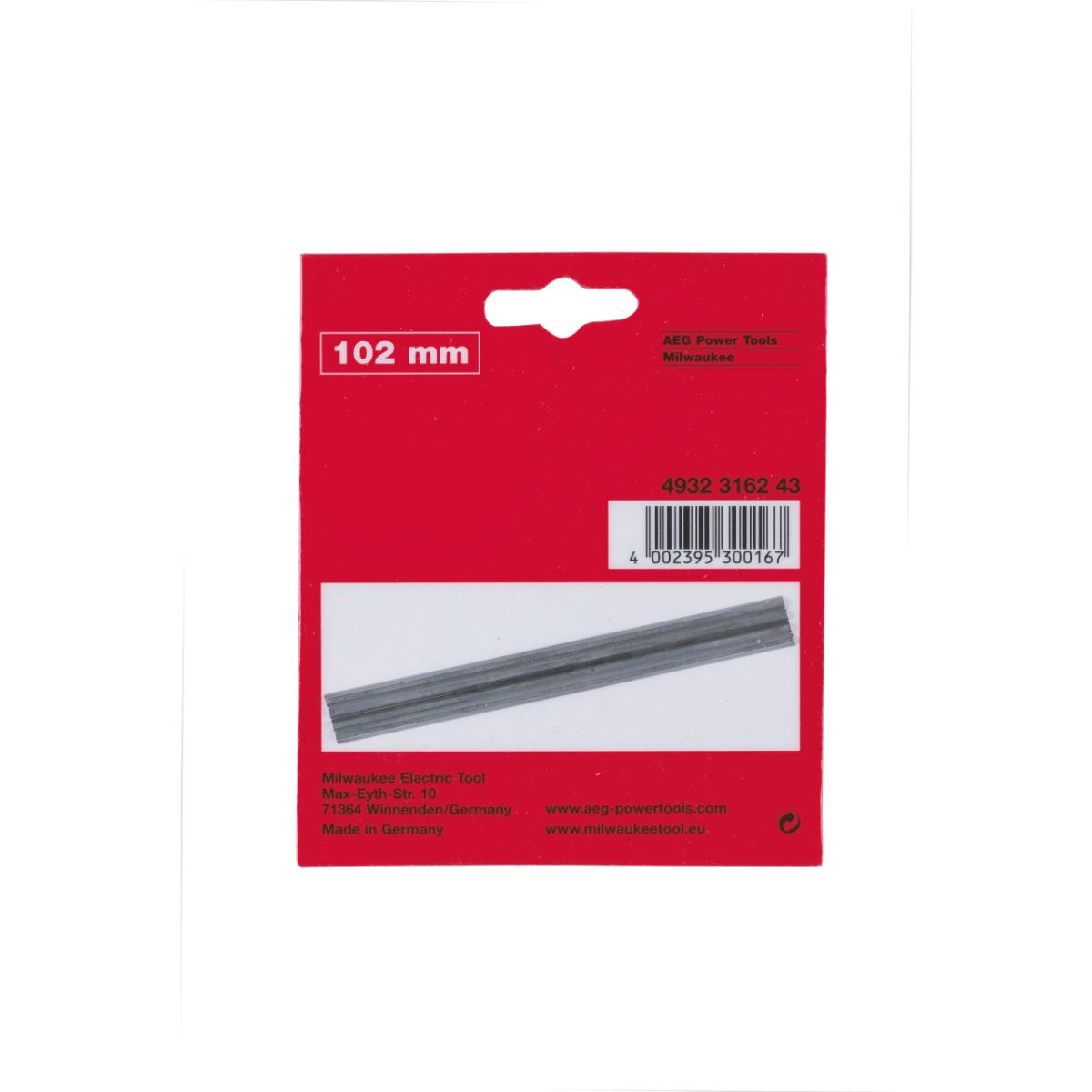 Milwaukee - HM-WENDEMESSER SATZ 102MM, 2 Stück