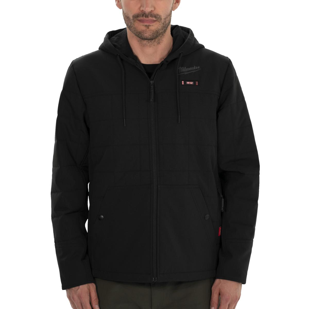 Milwaukee Akku-Thermo-Steppjacke Herren schwarz Größe S