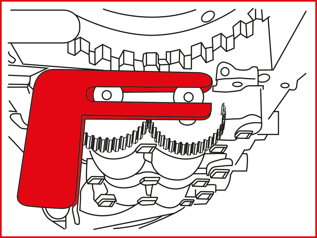 KS Tools Motoreinstell-Werkzeug-Satz für BMW, 13-tlg