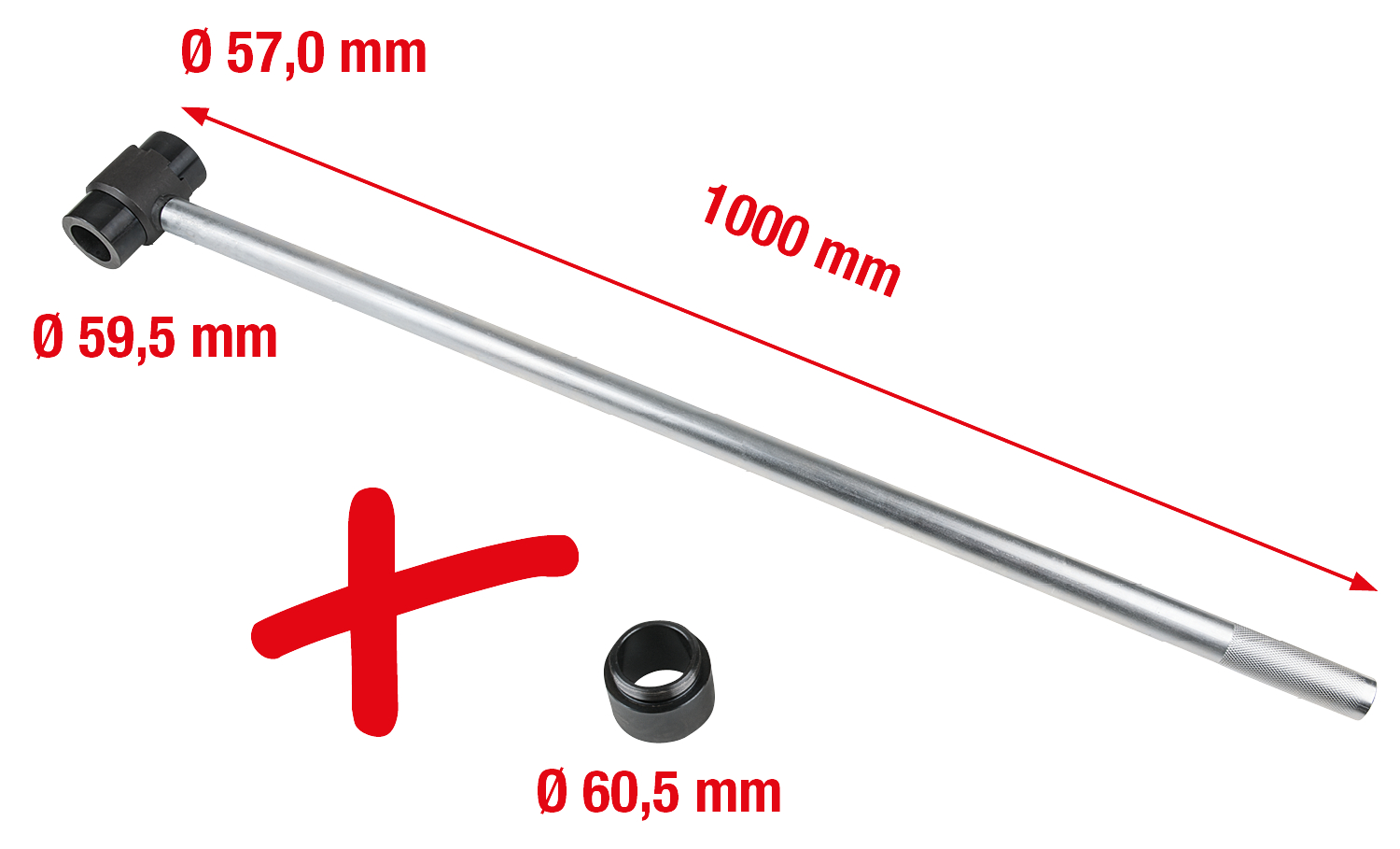 KS Tools Schwingungsdämpfer-Halteschlüssel-Satz für BMW, 5-tlg