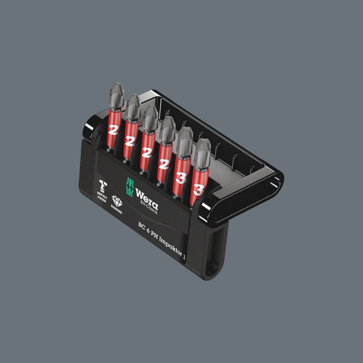 Wera Bit-Check 6 PH Impaktor 1, 6-teilig