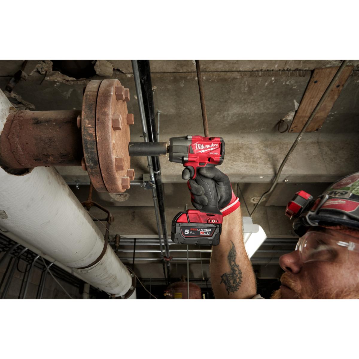 Milwaukee M18 FUEL™ Akku-Schlagschrauber 1/2 Zoll Vierkant PIN M18 FMTIW2P12-502X