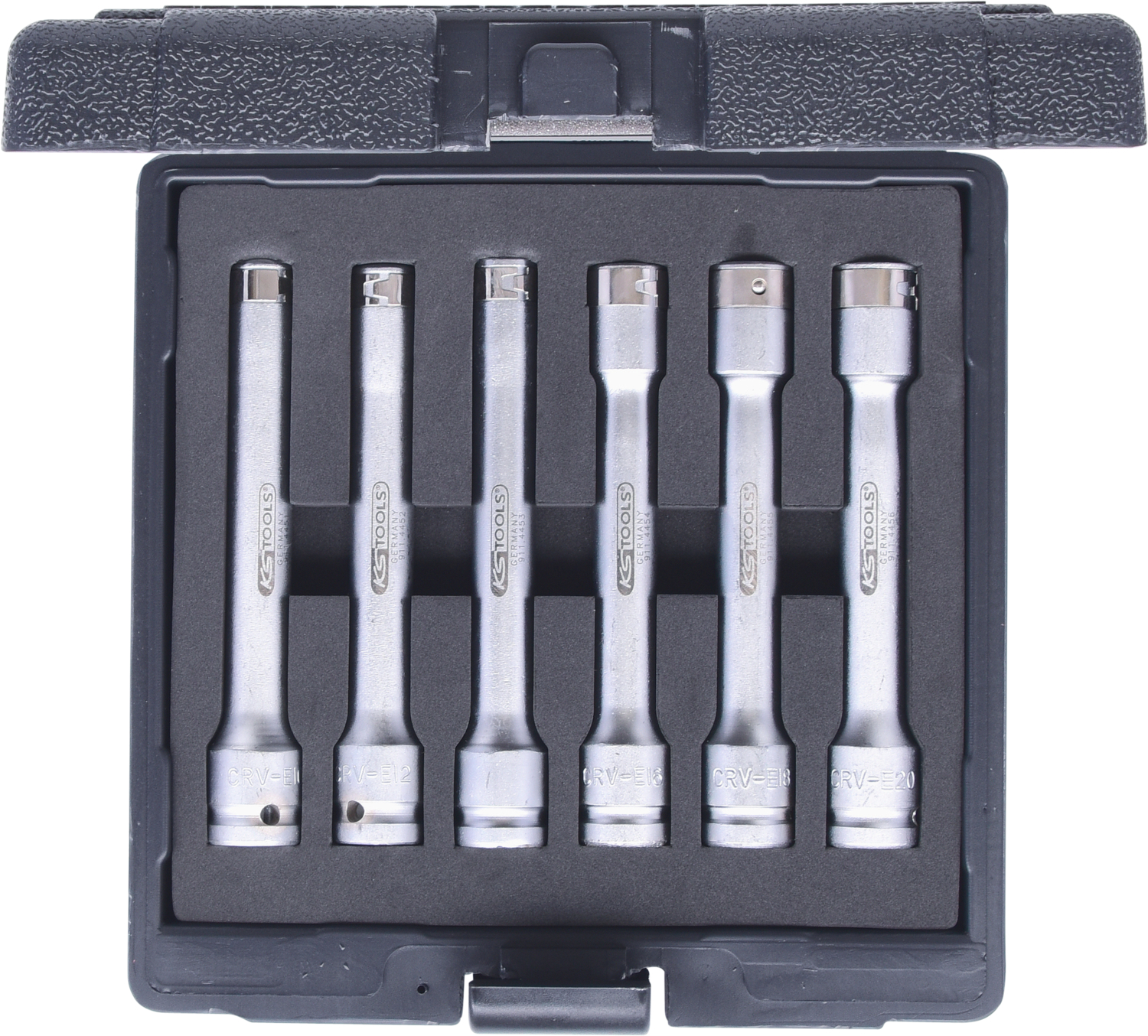 KS Tools 1/2" Torx-E-Stecknuss-Satz, 6-tlg, E10-E20