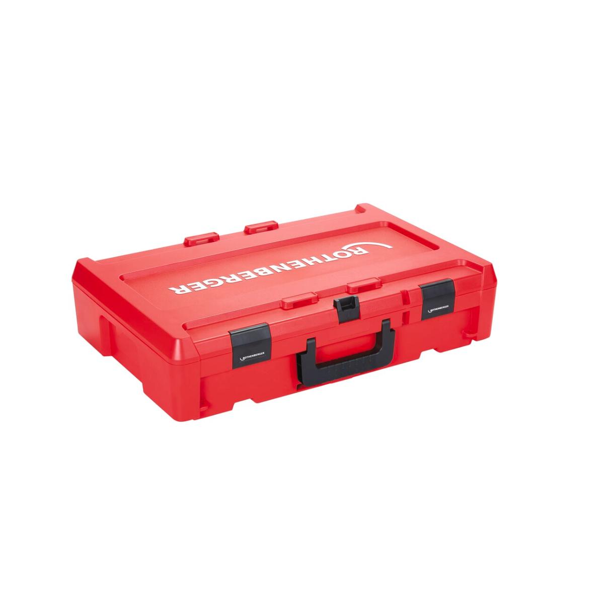 ROTHENBERGER Werkzeugkoffer ROCASE 6414 rot ohne Einlage mit BA - Halter