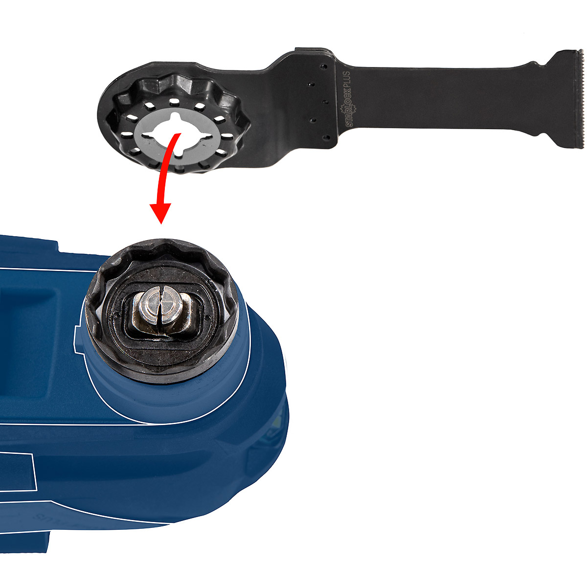 Bosch EXPERT PAII 52 APIT MultiMax Tauchsägeblatt, 52 x 50 mm