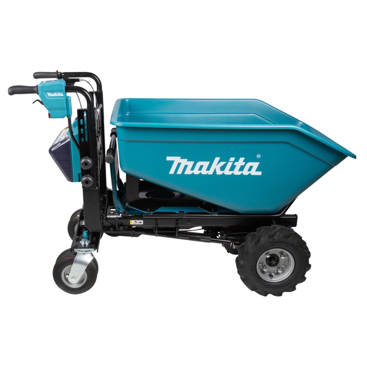Makita Akku-Schubkarre 2x18V - 300 kg - 0-1,5/3,5 km/h - DCU602Z