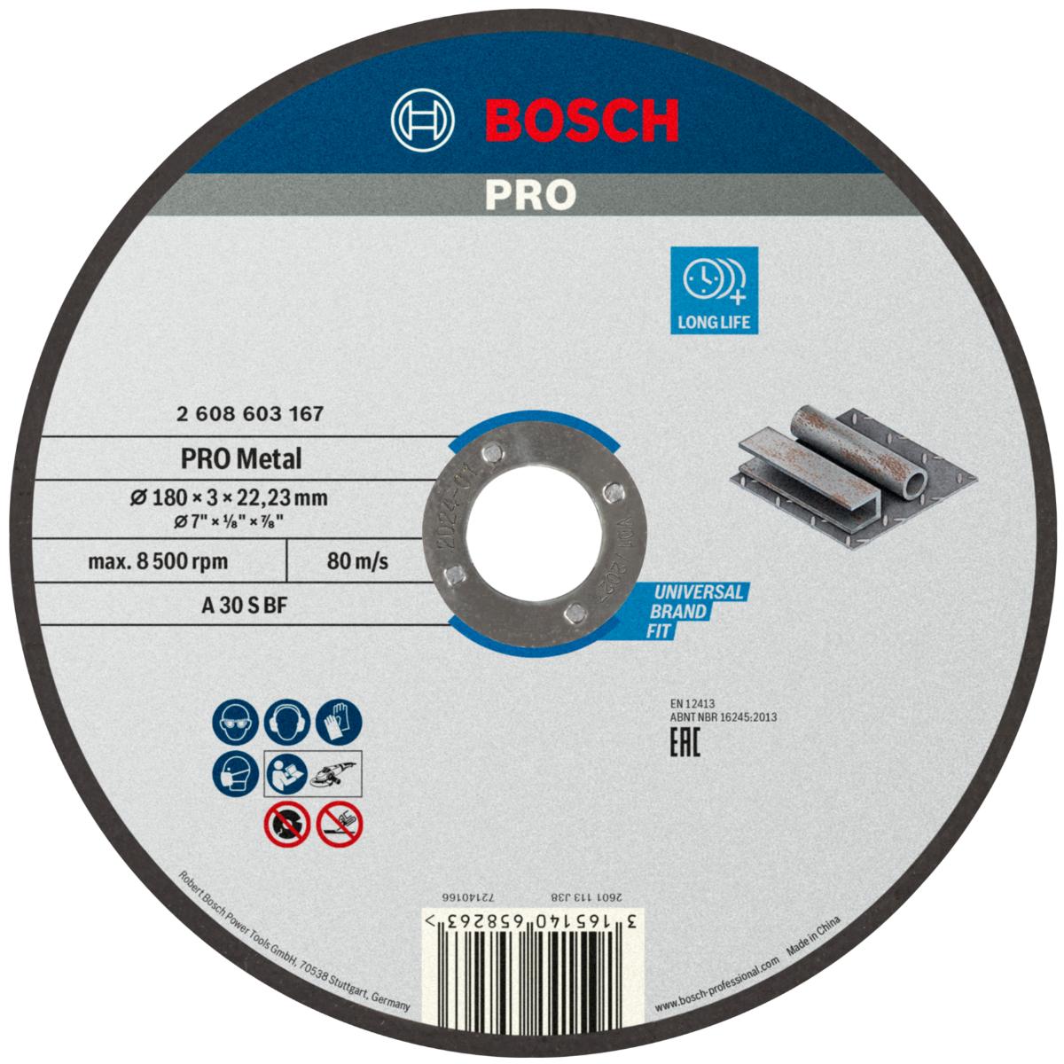 Bosch PRO Trennscheibe gerade Standard for Metal A 30 S BF