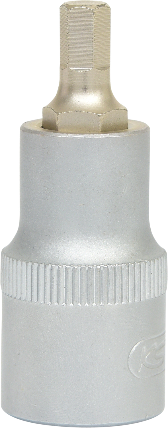 KS TOOLS 1/2" Bit-Stecknuss Innensechskant, kurz