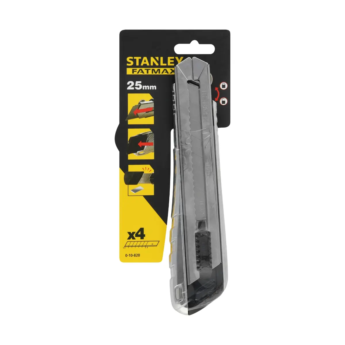 STANLEY FATMAX PRO Cutter mit Magazin 25 mm