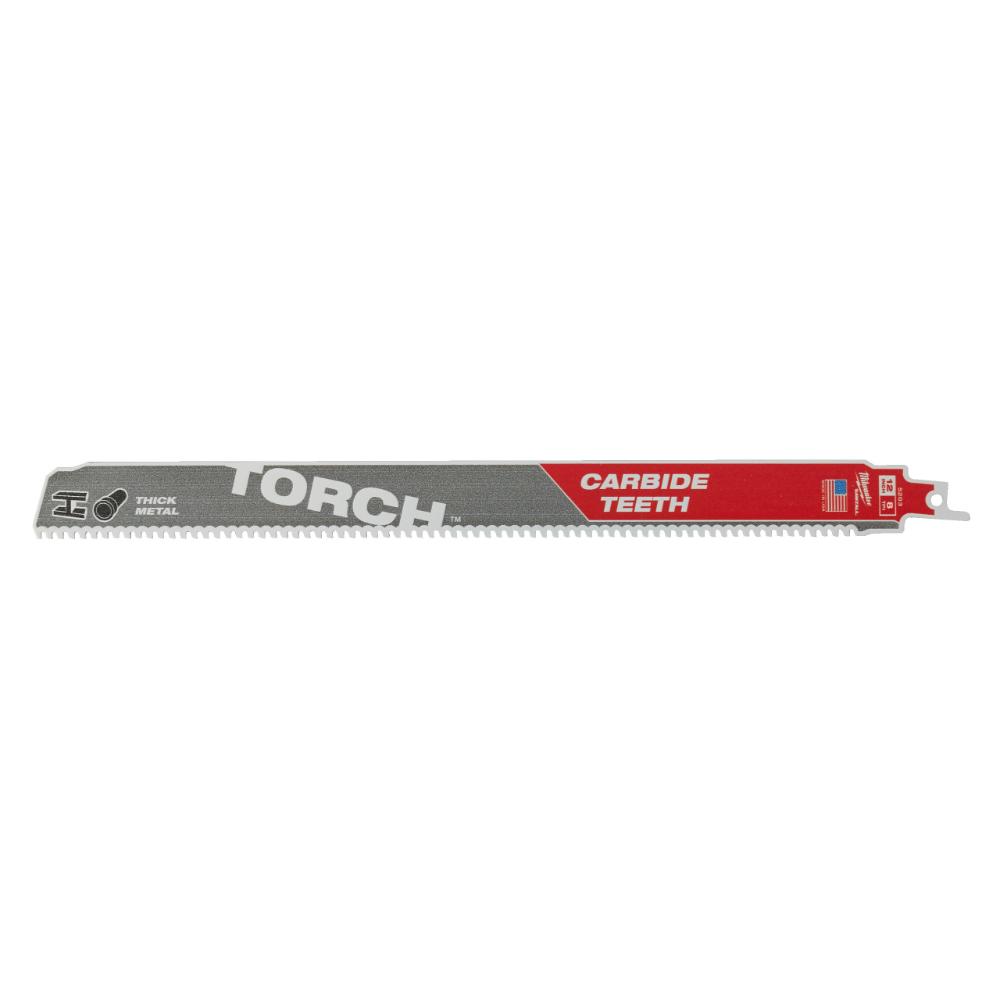Milwaukee Säbelsägeblatt Metall THE TORCH HM-bestückt 8TPI - 1 Stück