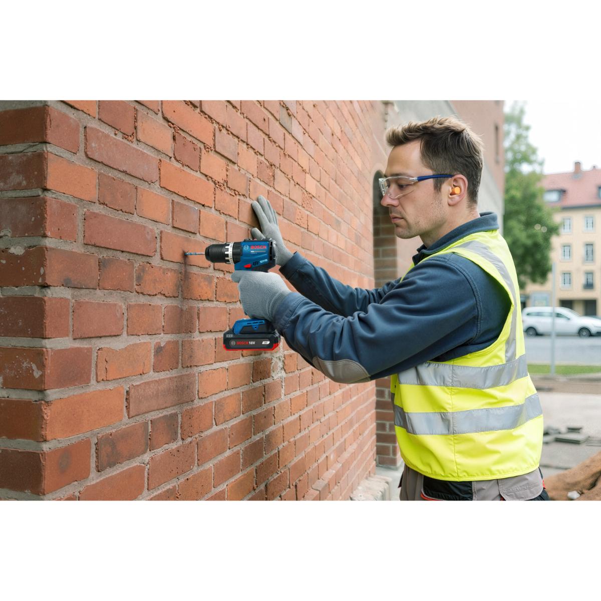 Bosch Akku-Schlagbohrschrauber GSB18V-52 in L-BOXX