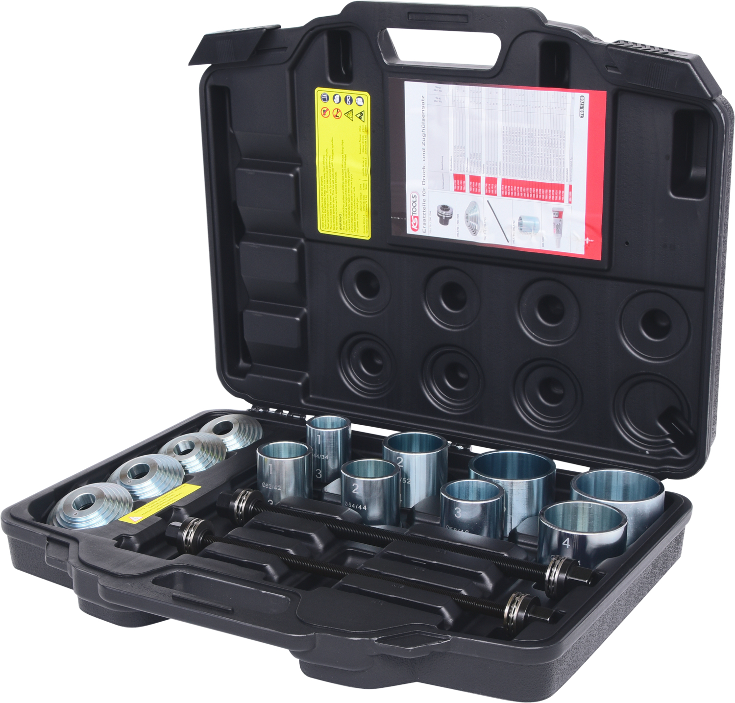 KS Tools Zug- und Druckhülsen-Satz, 20-tlg