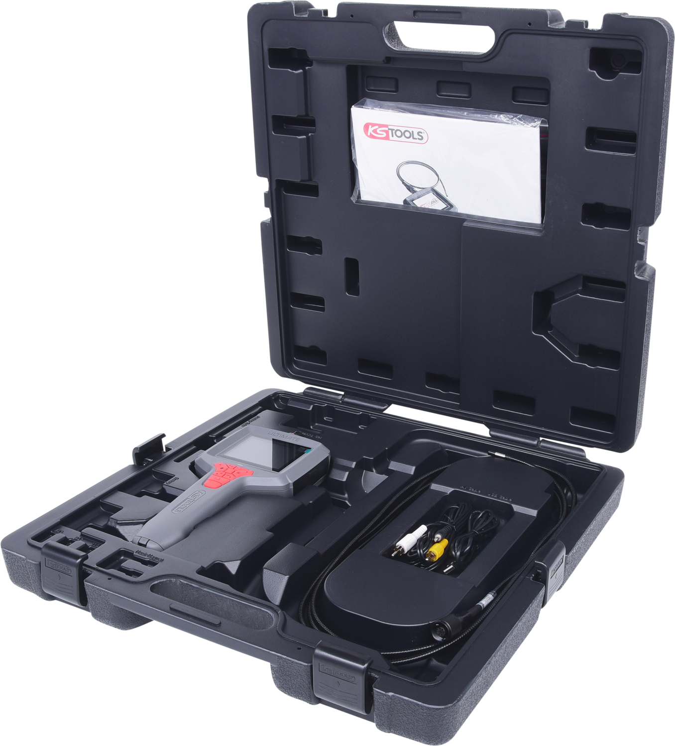 KS Tools ULTIMATEvision MASTER Videoskop-Satz,6-tlg,halbstarr 3m,Ø5,5mm