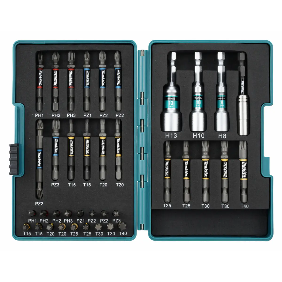 Makita Bit-Set Torsion 38-teilig Impact Premier - E-26179