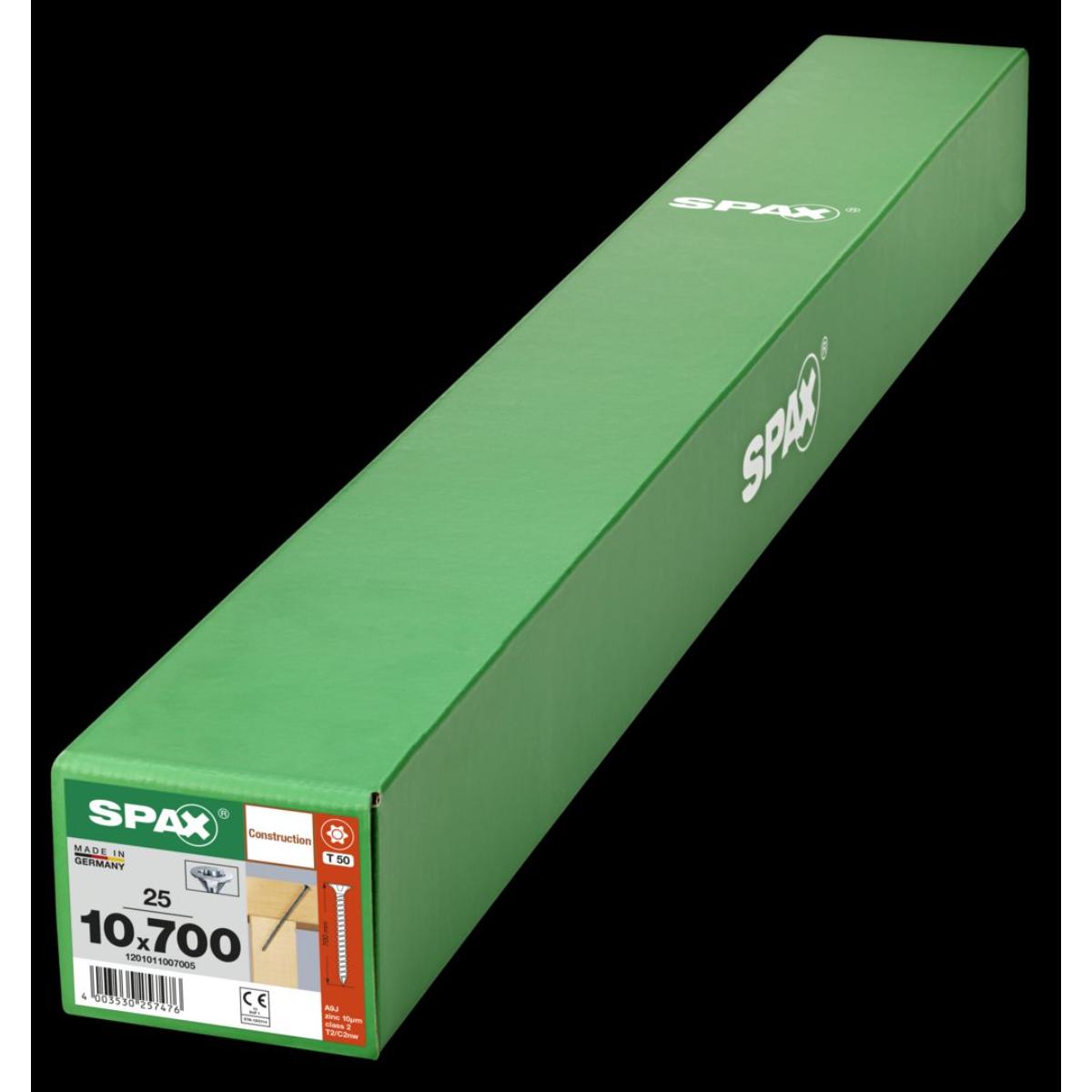 SPAX Senkmultikopf T-Star Plus T50 Vollgewinde WIROX, 25 Stück