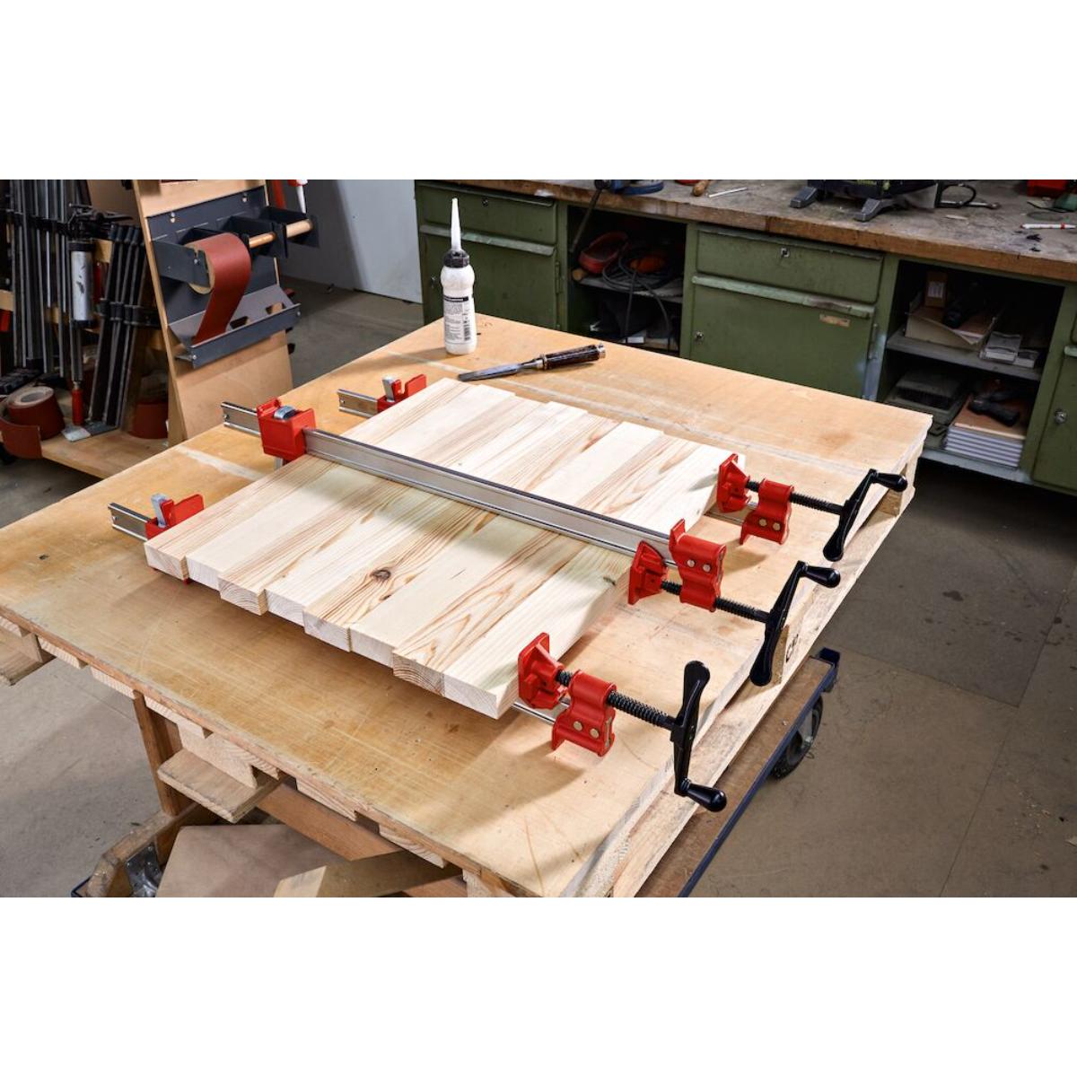 BESSEY Türenspanner TL, leicht mit I-Profil 37 x 11 x 4,5 mm