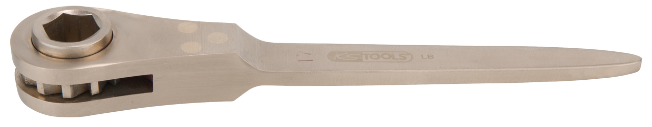 KS Tools BRONZEplus Bauknarre, 6-kant, mit Zentrierspitze