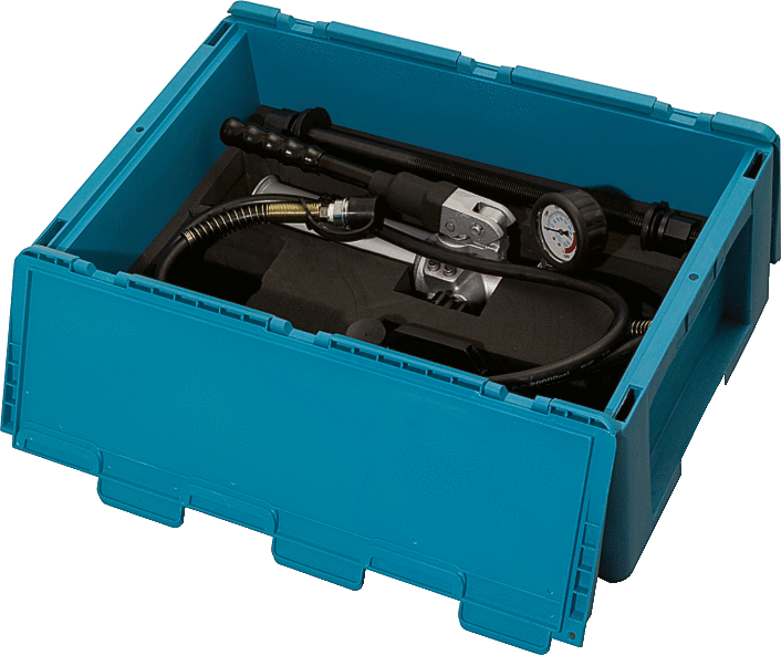 KS Tools Hydraulik-Zug- und Druckeinheit, 4-tlg