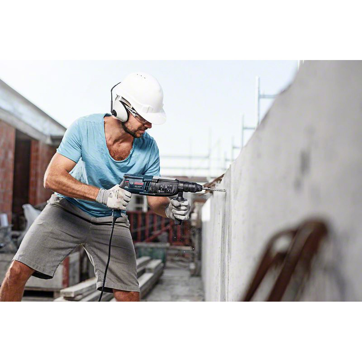 Bosch 8-teiliges Hammerbohrerset SDS plus-3, Tough Box, 5–10 mm. Für Bohrhämmer