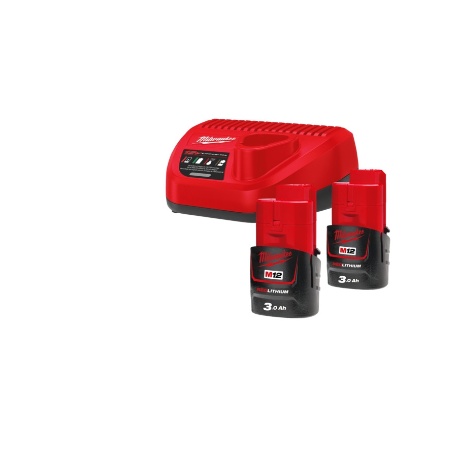 Milwaukee M12™ NRG-Kit Starterset M12 NRG-302