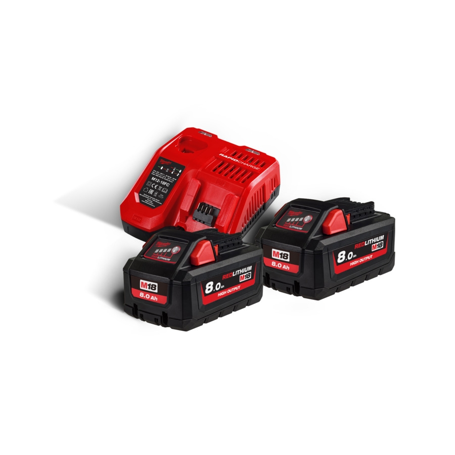 Milwaukee 18V Starterset M18 HNRG-802