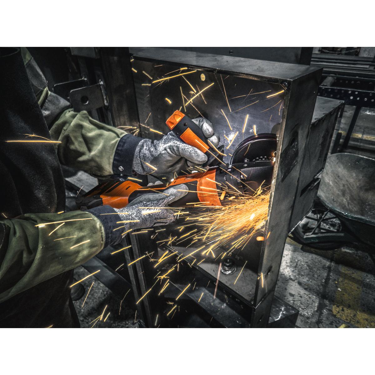 Fein Akku-Winkelschleifer PROTAGO Ø 115 mm, CCG 18-115-12 PD-SEC AS Set ProCore