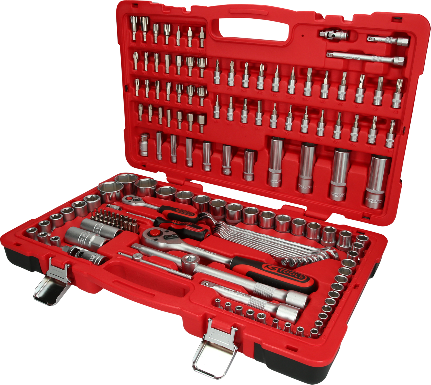 KS Tools 1/4"+1/2" Steckschlüssel-Satz, 151-tlg