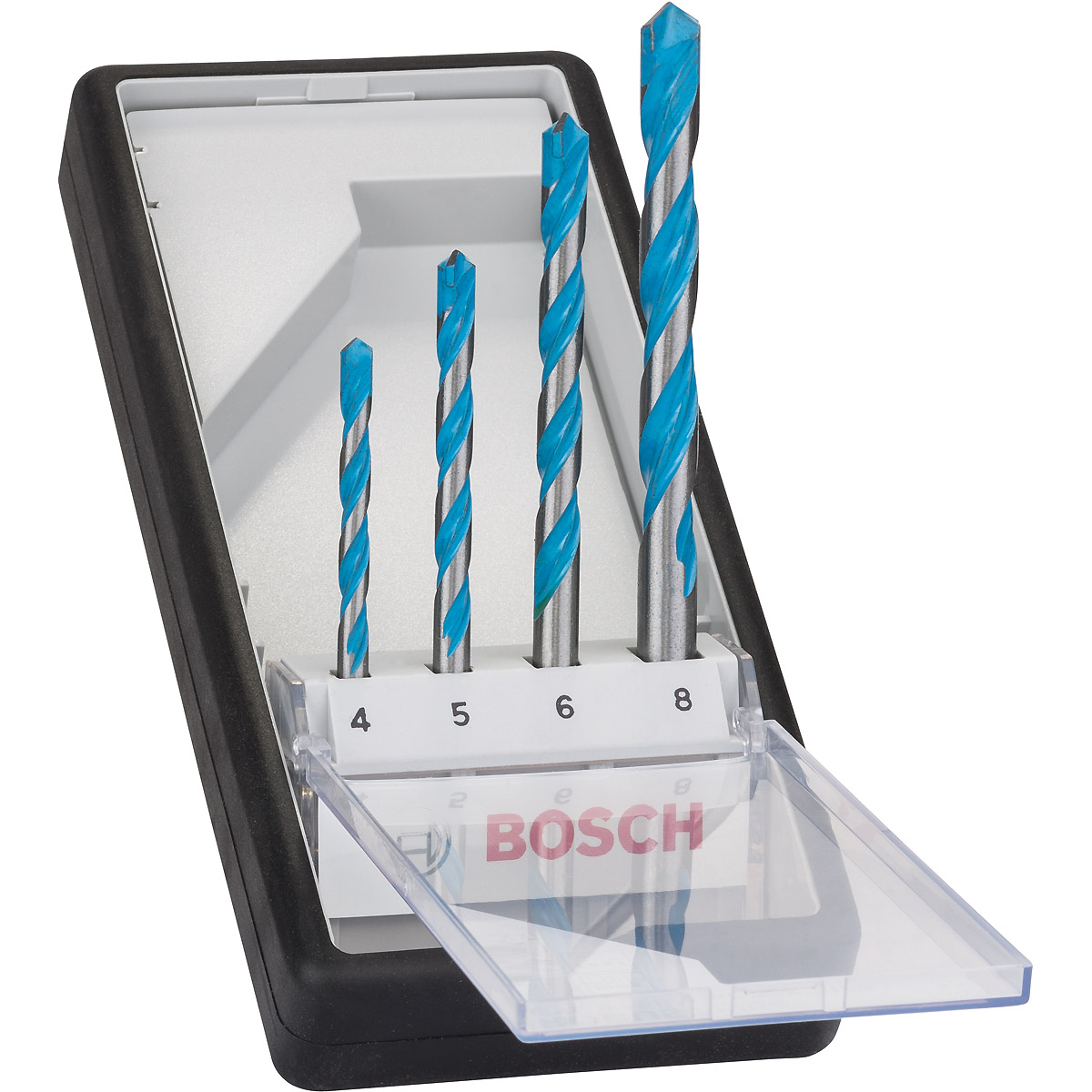 Bosch Mehrzweckbohrer-Robust Line-Set CYL-9 Multi Construction, 4-teilig