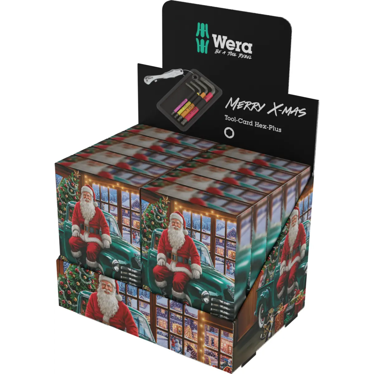 Wera Thekendisplay Schraubendreher-Mix Christmas 2026