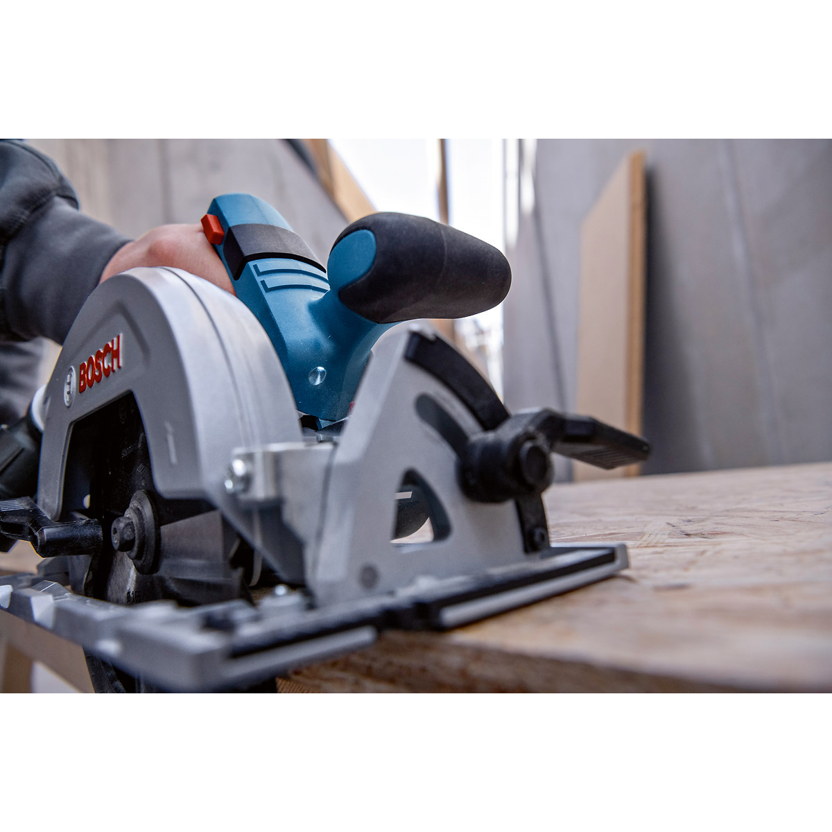 Bosch Akku-Kreissäge GKS 18V-57-2, Solo Version in Karton